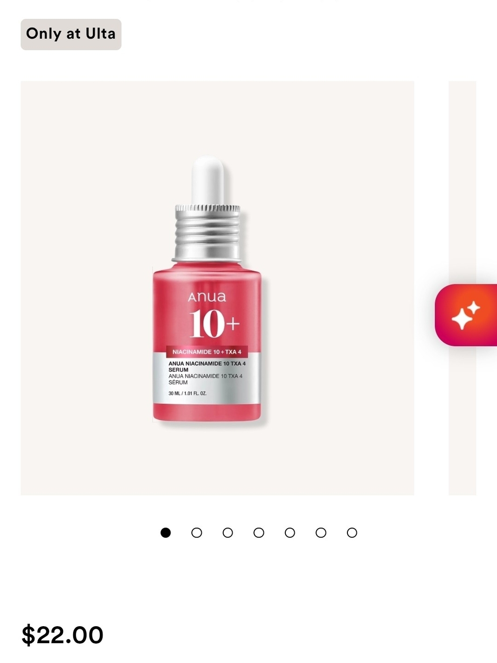 Anua Niacinamide 10+ TXA Serum - Pink Bottle - Picture 4 of 4